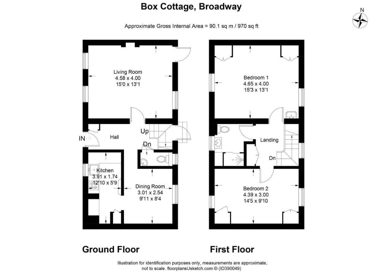 Box Cottage Broadway  Kültér fotó